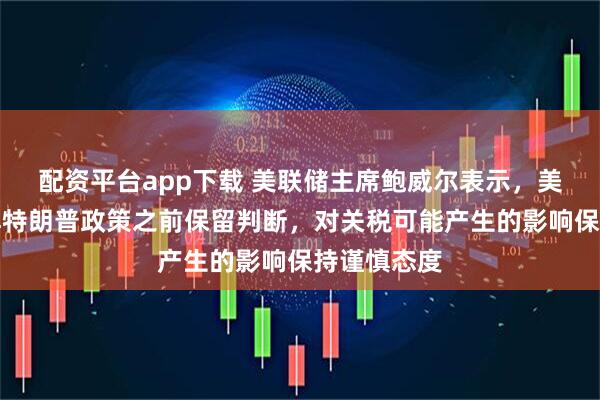 配资平台app下载 美联储主席鲍威尔表示，美联储在了解特朗普政策之前保留判断，对关税可能产生的影响保持谨慎态度